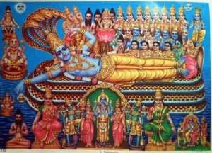 5.God Vishnu is the preserver and protector of creation